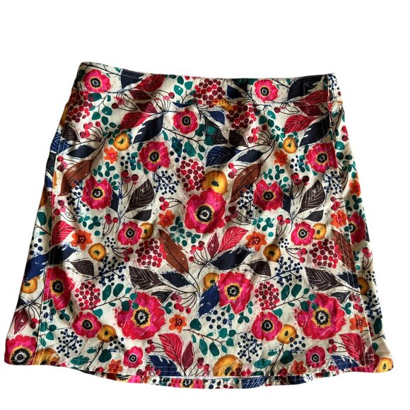 Ripskirt Sz Lg length 2 Floral Wrap Skirt Cover Up Beach Cruise Pool Resortwear - Picture 8 of 16